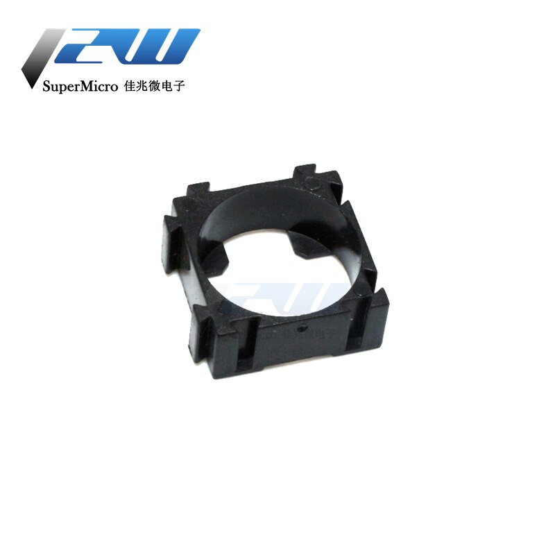 Single 18650 lithium battery combination fixing bracket with bayonet can be combined with multiple shapes