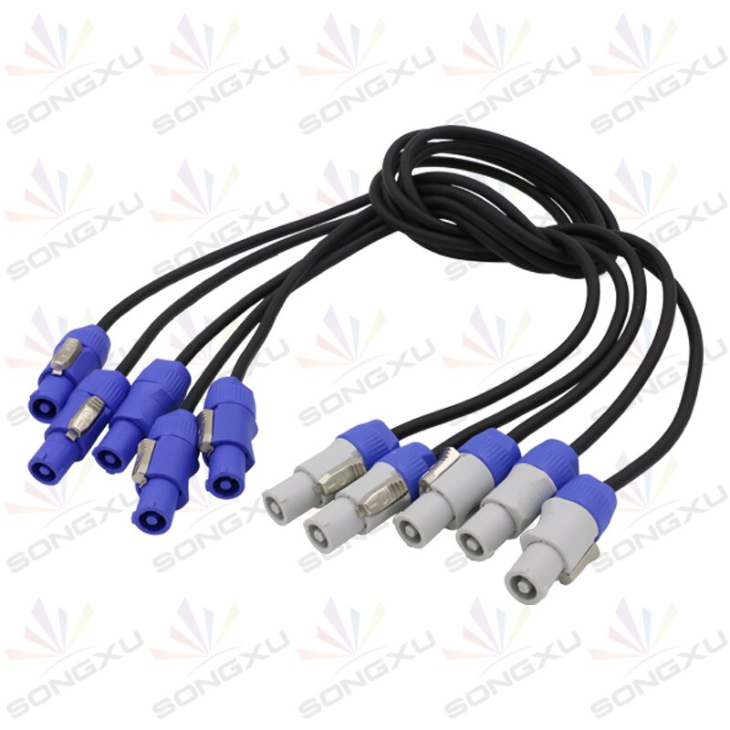 PowerCon Kabel 1.5M AC Power Kabel voor Beam Moving Head Light Extension Stroomkabel Kabel in en uit /SX-AC026