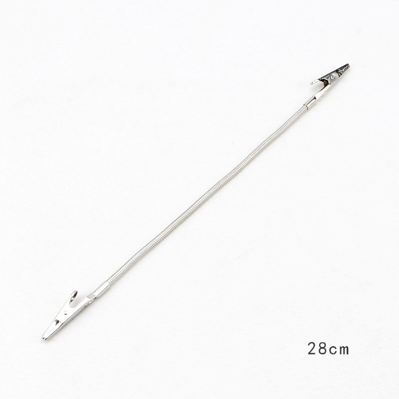 20pcs Double Head Clip DIY Craft Wire Clip Paper Card Note Picture Memo Holder Clips Party Alligator Clamp: 28cm