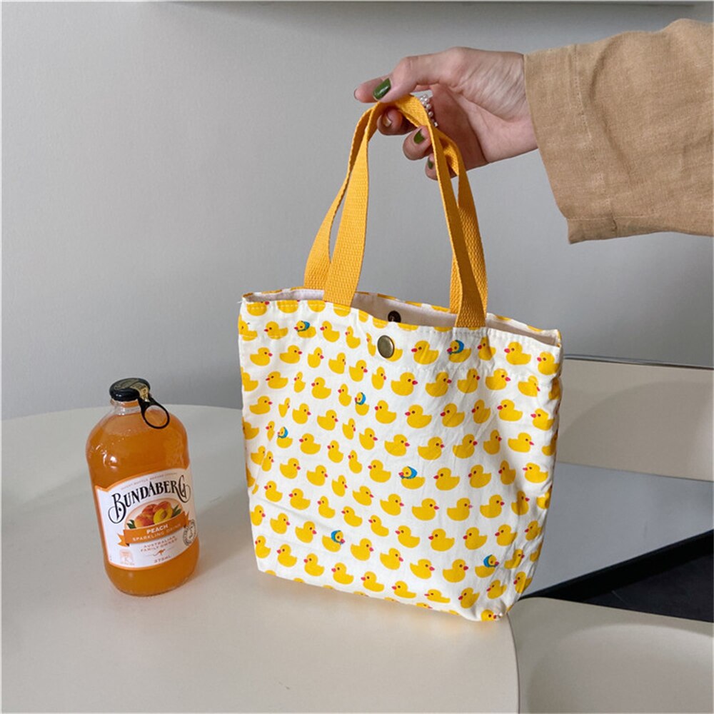 Mała świeża przenośna torba na Lunch kobieta Mini podręczny płócienna torba rozrywka uniwersalna torebka środowiskowa torba na zakupy Casual Tote: 0692-12
