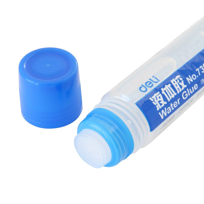 Deli 125ml Water Liquid Glue PVAL Adhesive Paper Crafts DIY Superglue School Office Supplies Stationery Store Business Home Tool