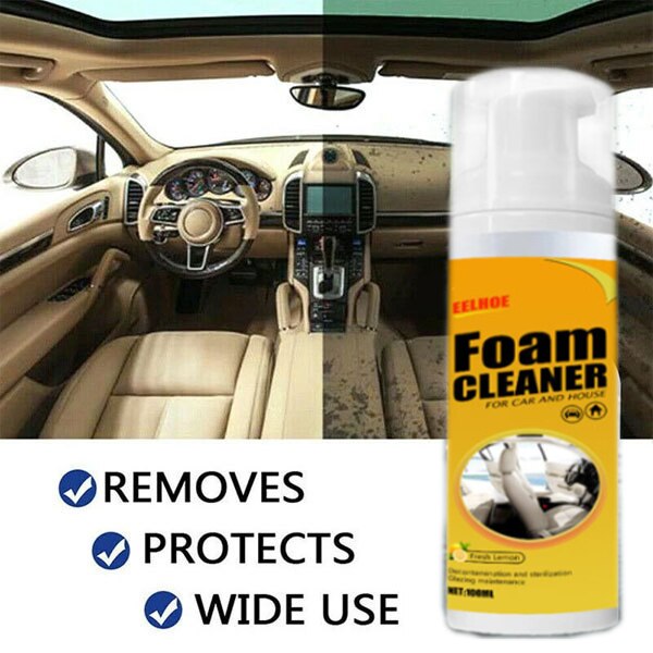 Multi-Purpose Foam Cleaner Rust Remover Multi-Functional Kitchen Household Car Seat Interior Auto Accessories Home Cleaning