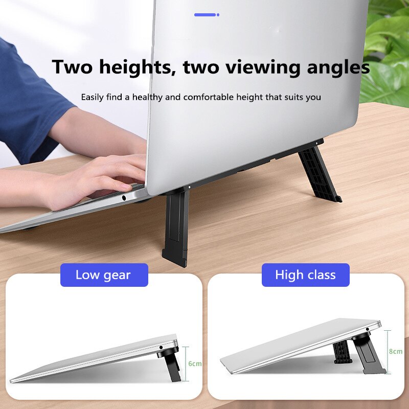 Portable Laptop Stand Foldable Support Base Notebook Stand for Macbook Computer Laptop Holder Cooling Bracket Riser