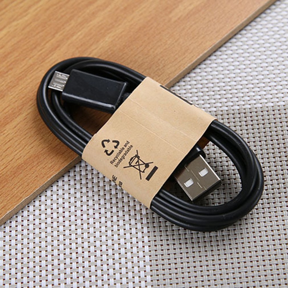 Suitable for Samsung S4 Universal Smartphone Fast Charge Micro USB2.0 Charging Cable V8 Data Cable For Android: Black
