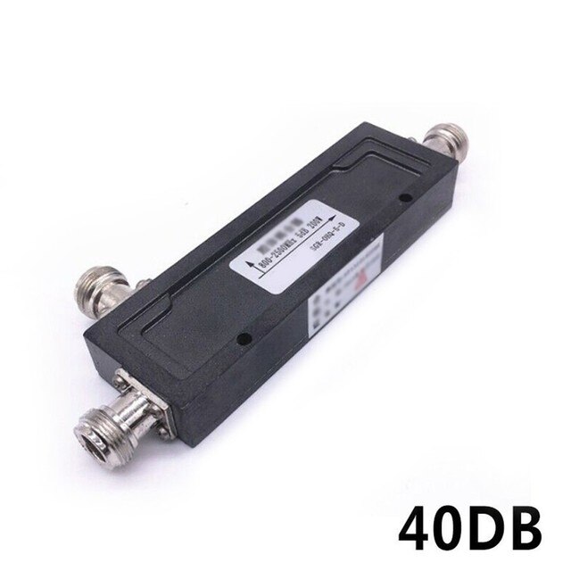 Coupleur Coaxial directionnel, transmetteur de prédistorsion adaptatif, 10db, 20db, 30db, 40db, 200W, 698-2700MHz, 800-2500MHz: 40DB