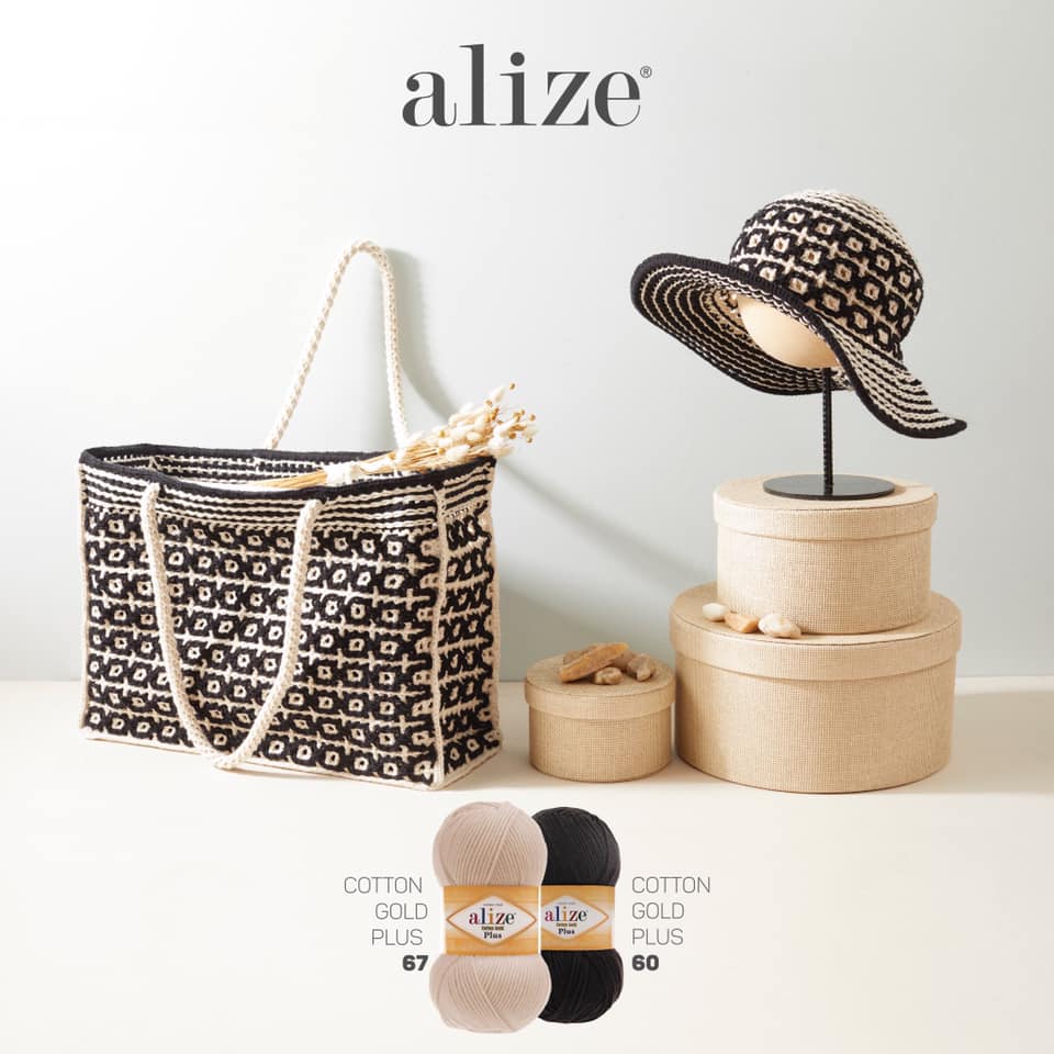 Katoen - Gebreid garen - 21 kleuropties - 200 meter (100gr) - Alize Cotton Gold Plus - Acryl - Tas - Vest - Trui - Sjaal - Sjaal - Vesten - Slofjes - Amigurumi - Baretten - Blouse - DIY