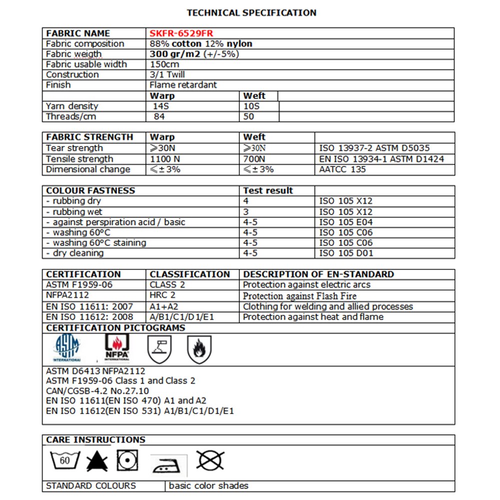 Tempdown Cotton Flame Retardant Fire Resistant Evaporative Cooling Vest for Firefighter Fire Fighting Safety Protection SK-6529F