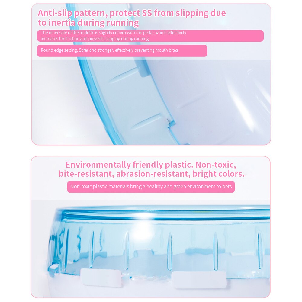 Exercise Wheel Toy For Hamsters Hamster Wheel Sturdy Hamster Exercise Wheel Silent Pet Jogging Silent Hamster Wheel