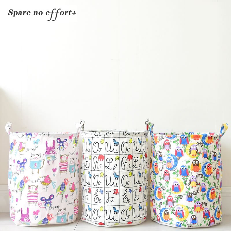 Boîtes de rangement tonneau en lin , jouets pliants, boîte à linge créative, panier à vêtements, sac de rangement de soutien-gorge pour cravates, chaussettes