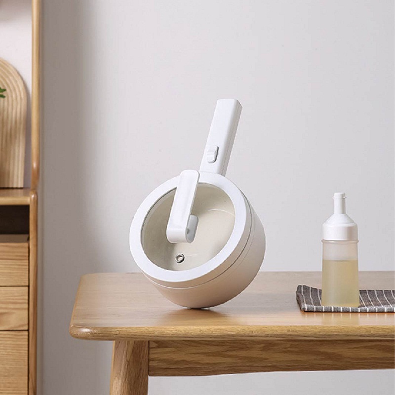 220V Multifunction Pot Integrated Electric Cooking Pot Household Pot Breakfast Machine Frying Pan Steamer Pot 1.5L