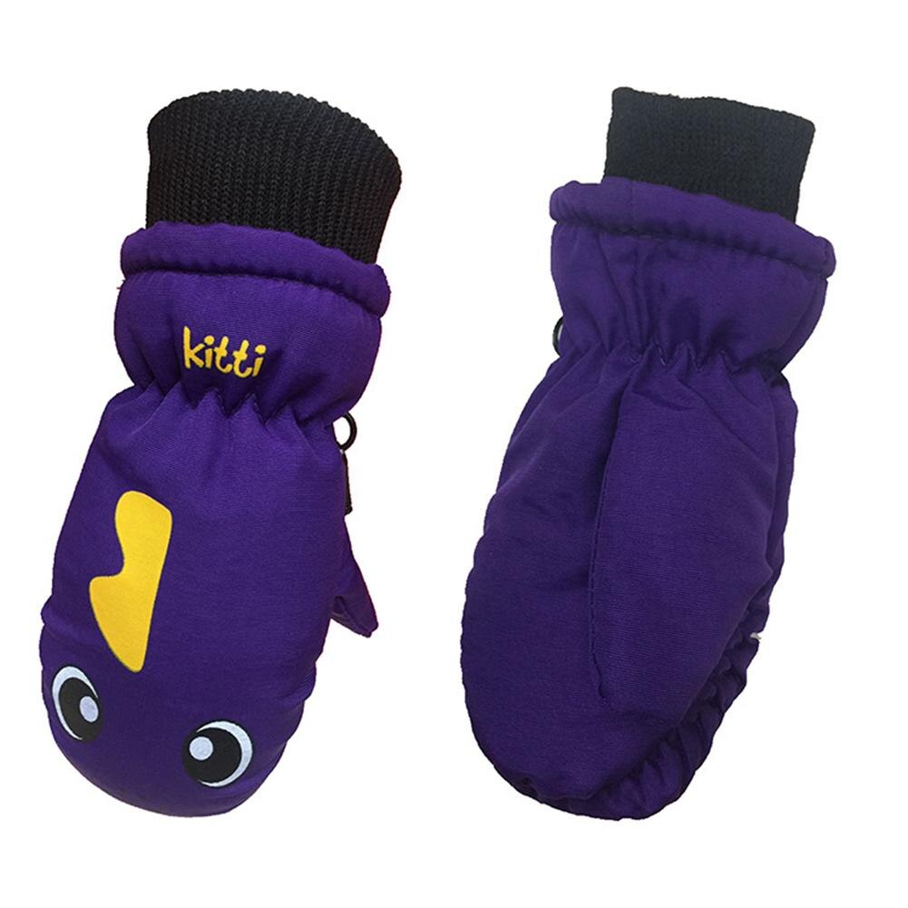 Kinder waterdichte winter warme handschoenen mooie meisjes jongens ski handschoenen snowboard handschoenen motor winddichte sport handschoenen