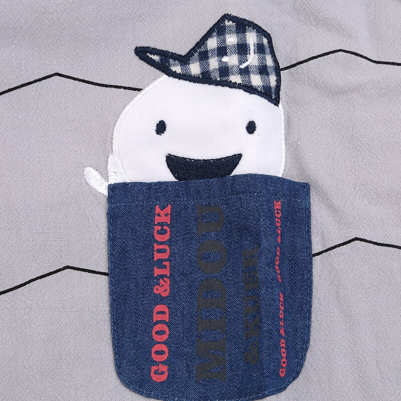 Baby Slabbertje Lange Mouw - Waterdicht Cartoon Polyester Katoen - Unisex Babyverzorging