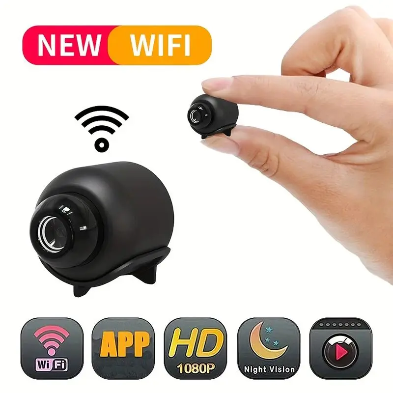 X5 Mini Camera 1080P HD Wifi Wireless Night Vision Motion Detection Video Camera Home Security Camcorder Audio Video Recorder: Default Title