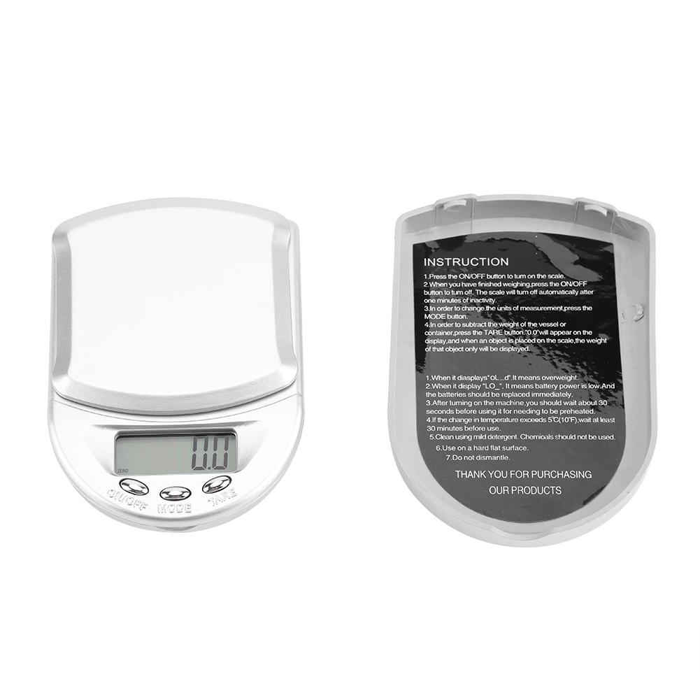 500/0.1g bærbare højnøjagtighed køkkenvægte nye mini tælle elektroniske måle køkkenredskaber