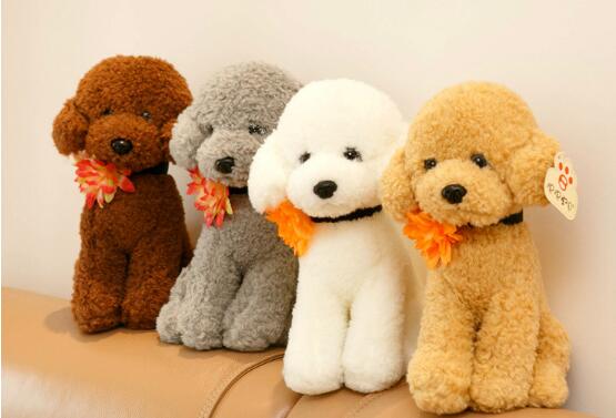 Mooie Hond Mannequins Huisdier speelgoed Teddy Hond Pluche Speelgoed Pop Woninginrichting Dressup