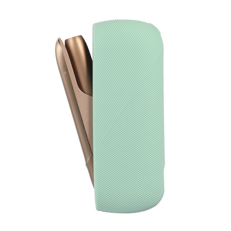 Silicone Side Cover Pouch for -IQOS 3.0 Outer Case for -IQOS 3 -Duo Protective Case Accessories: Mint Green