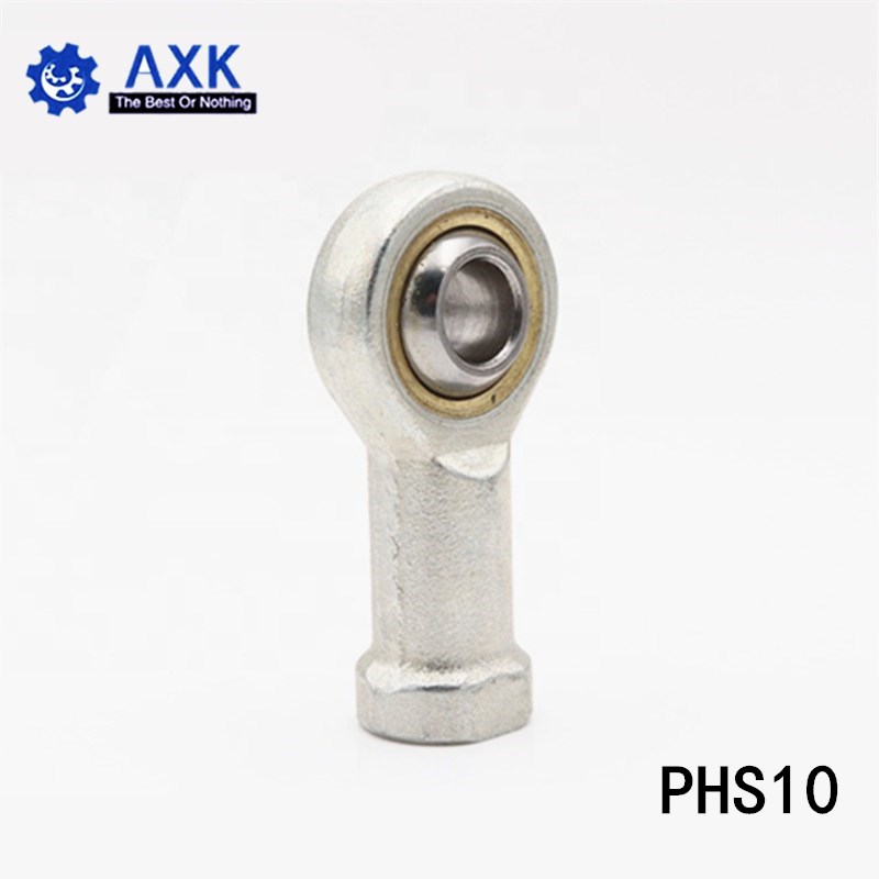 4pcs PHS10 10mm right hand Inlaid line rod ends with female thread Spherical plain bearing