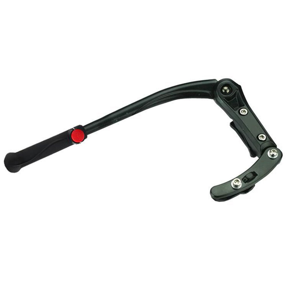 Aluminum Alloy Holder Easy Install Single Leg Center Mount Parts Parking Rack Mountain Bicycle Bike Kickstand Foot Stand Cycling