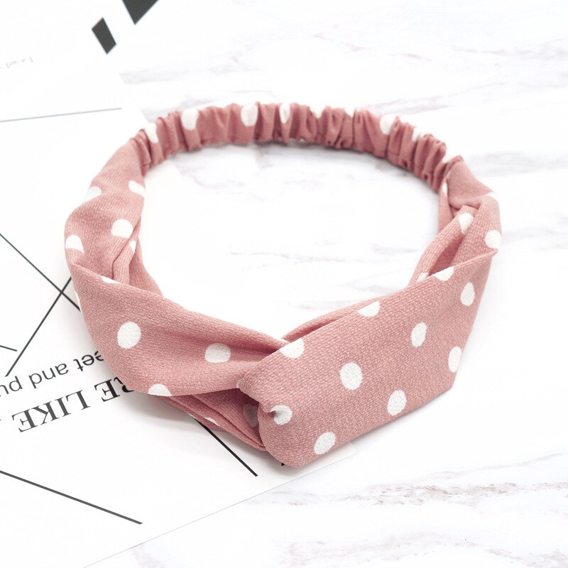 Blomst hårtilbehør dame pannebånd mor boho mamma turban hårbånd hodebånd for kvinner søte tilbehør jenter: 19