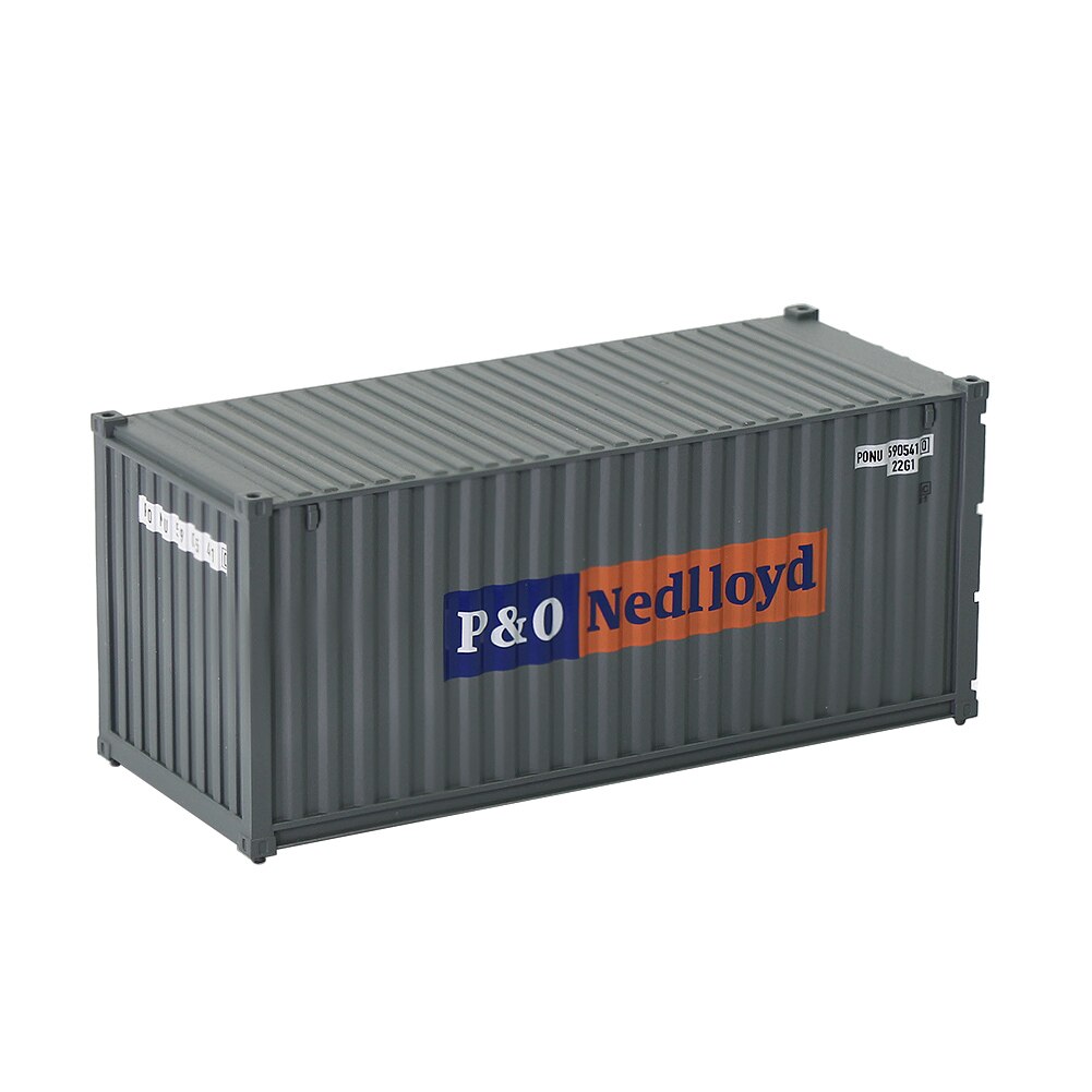 1pc ho Skala 20ft Container Modell Eisenbahn Zubehör 1:87 20 Fuß Container C8726: P O Nelloyd