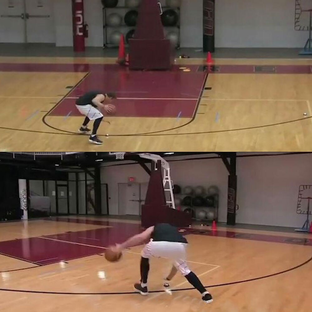 Stainless Steel Shuttle Running Ball Basketball Reaction Control Training Bell for Easy Safety Exercise Accessories