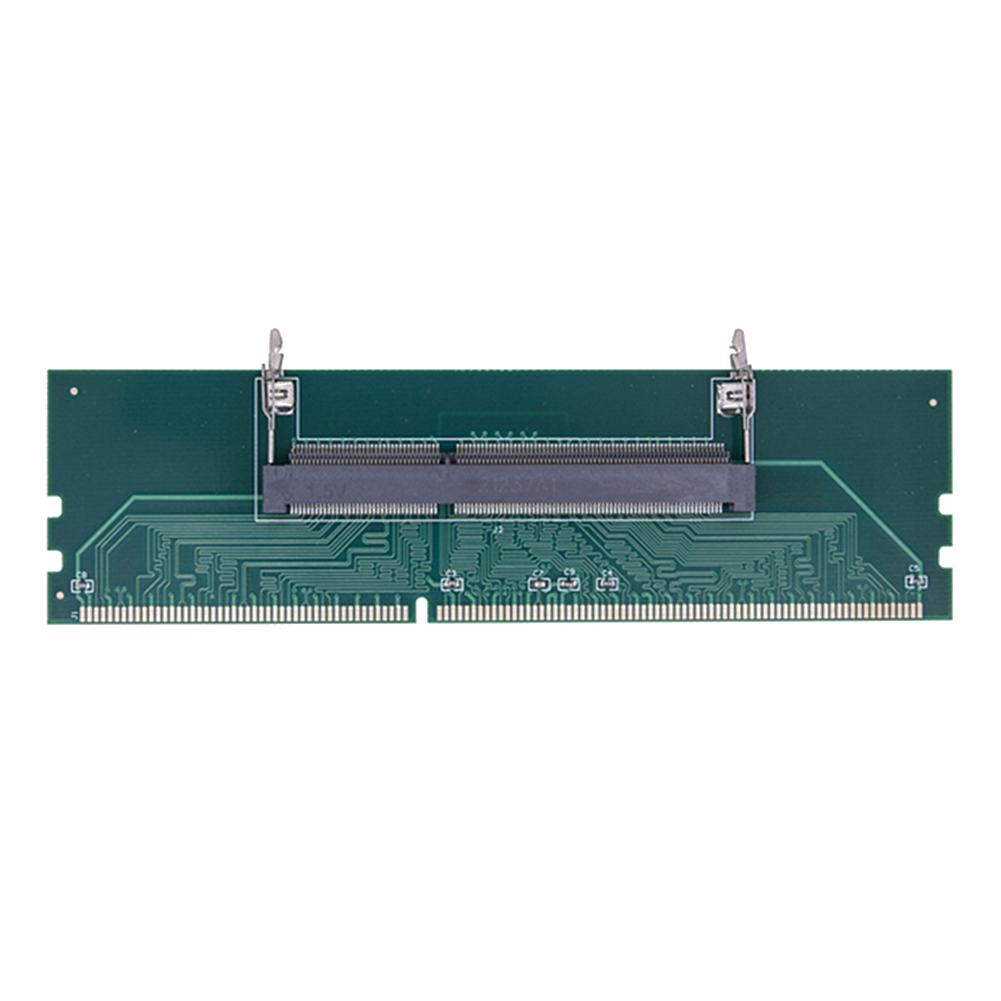 1/2/3 szt. adapter pamięci laptopa robić komputera stacjonarnego więc-DIMM robić karty DIMM PC karta złącza DDR3 DDR4: Pomarańczowy