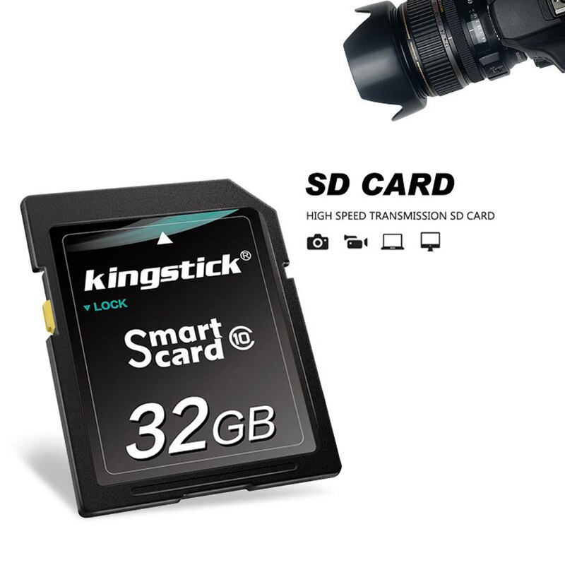 Kingstick 32GB Speicher Karte SD Card Class 10 Flash Speicher Karte SD-Karte Kamera Lagerung Karte Kamera SD karte