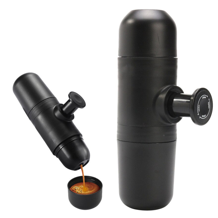 140ml Portable Espresso Machine Travel Camping Coffee Maker Hand-pump Expresso Coffee Machine #0220 A#487