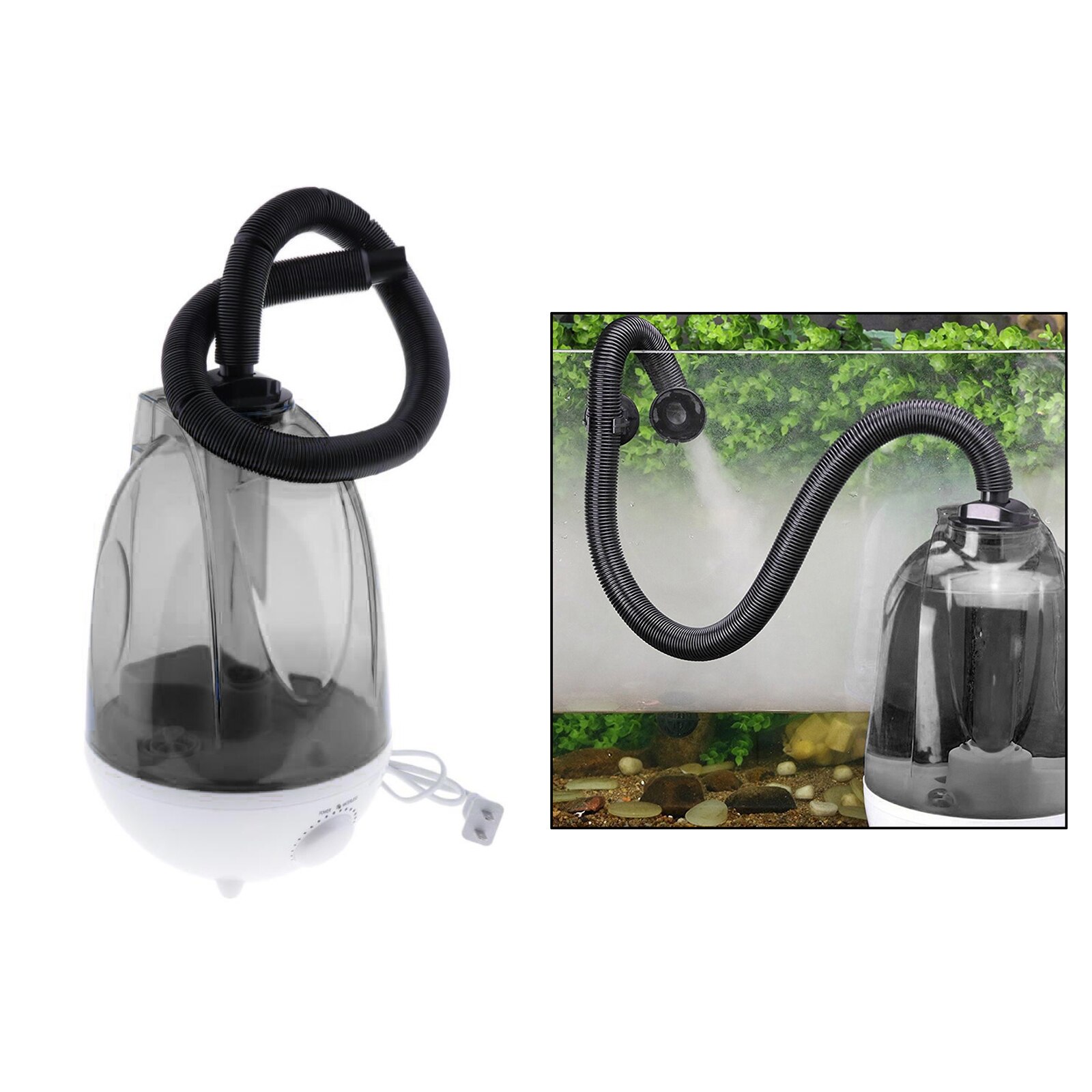 1Set Reptiel Fogger Terraria Luchtbevochtiger Mist Machine Mister 4L Voor Paludarium/Vivarium/Reptielen/Amfibieën