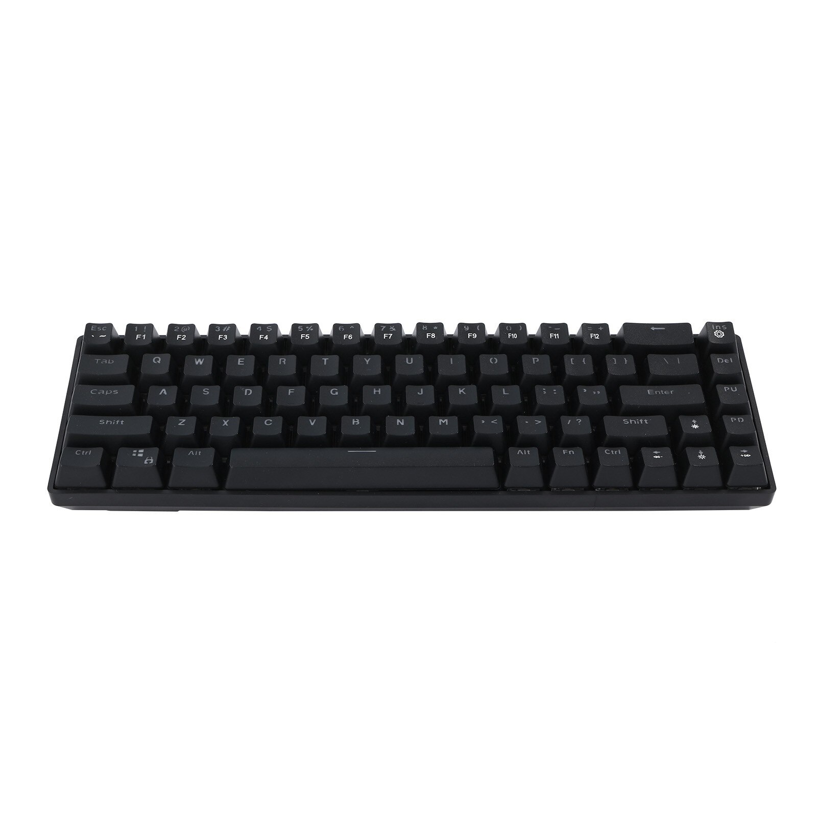 Dk68e 68-klucz Rgb mechaniczna klawiatura do gier przewodowy nowy typ podświetlany diodami Led klawiatury 5-kolor mieszany kolor oświetlenie typu c