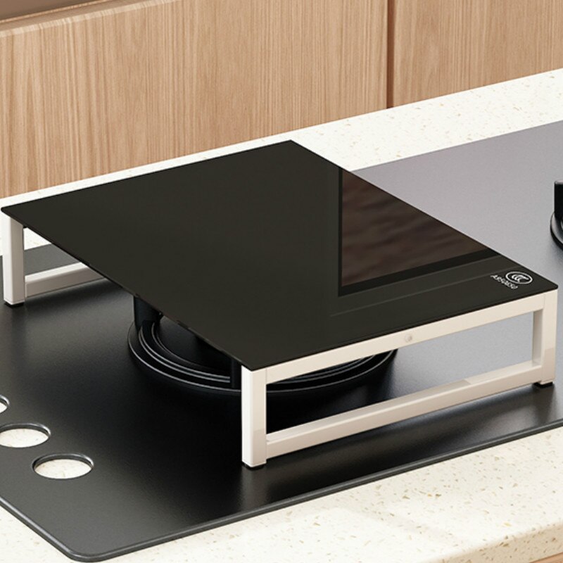 Kitchen shelf induction cooker support rack microwave oven natural gas integrated stove electric ceramic stove shelf LB11208: B4