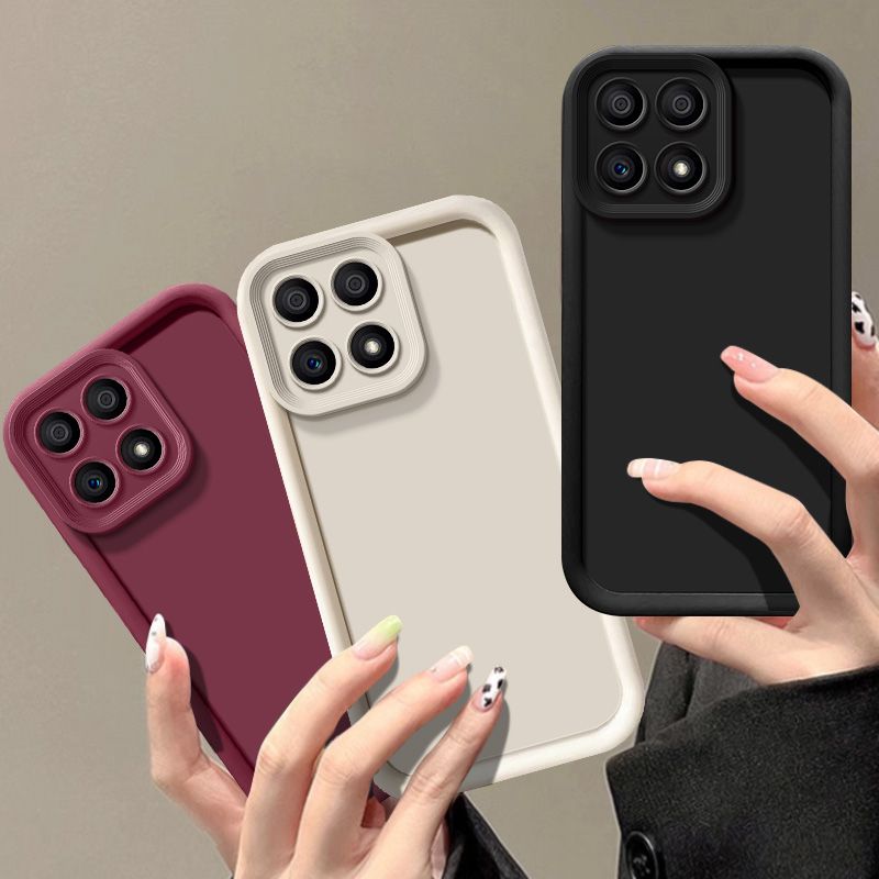 Para Honor X6A funda Honor X6a funda de teléfono paquete completo mate anticaída cubierta protectora suave