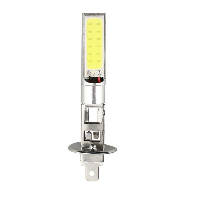 Faro Led delantero de coche Canbus H1 H3, luz antiniebla de 12V, luz alta y baja de 6000K COB, luz blanca de xenón de 6000LM, accesorios para coche, 1 Uds.: H1
