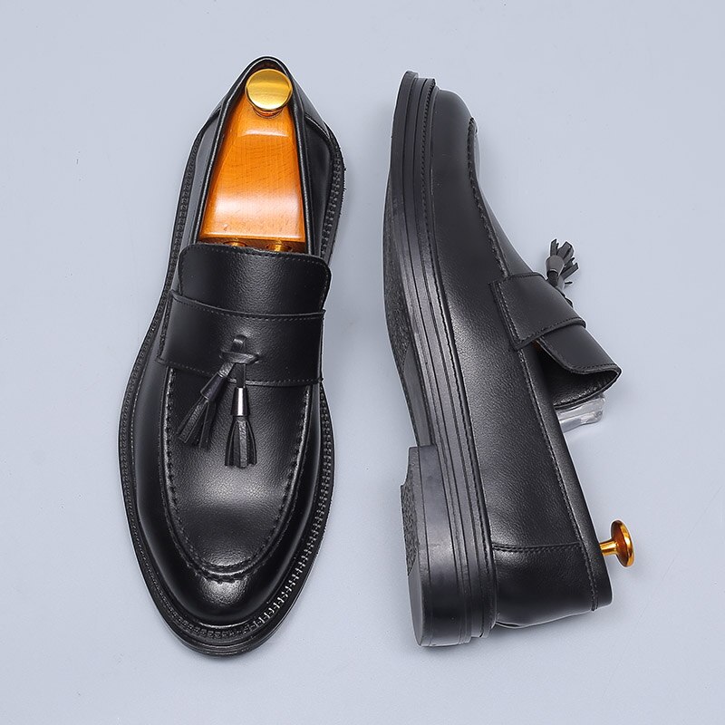 Chaussures habillées pour hommes, chaussures de mariage formelles, chaussures en cuir, chaussures d'affaires décontractées, chaussures plates pour hommes, chaussures oxford