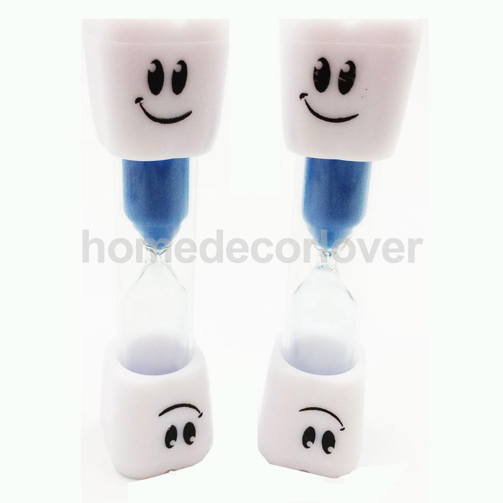 Sabbia di Vetro Clessidra Timer Bambini Lavarsi I Denti Spazzolino Da Denti Conto Alla Rovescia Contatore Sabbia Uovo Timer Orologio 3 Min: Blue