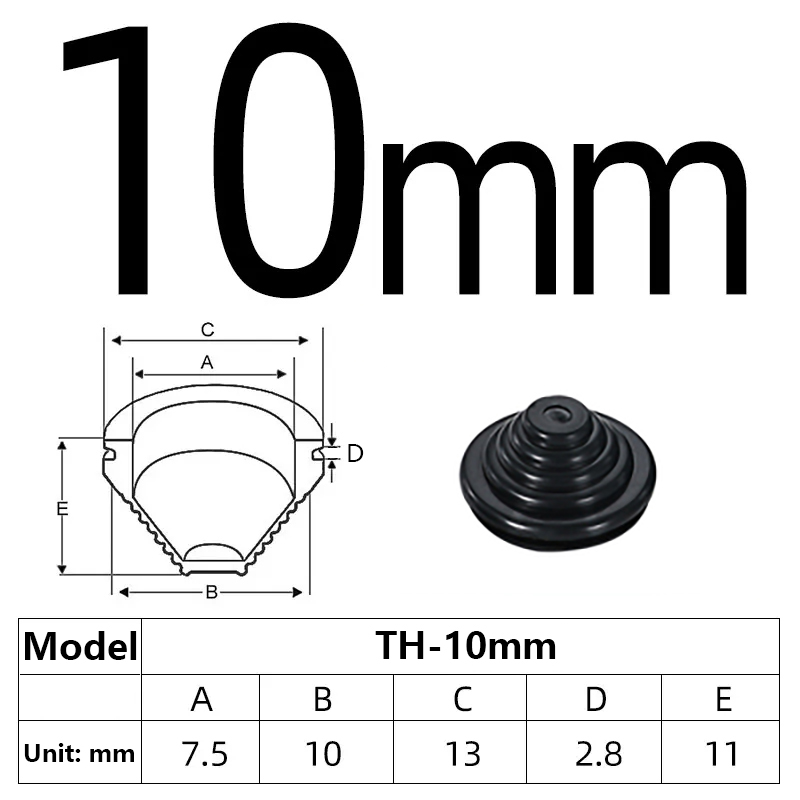 Bobina de protección tipo torre de goma para protección, caja de distribución de energía, Cable, junta tórica, anillo protector, tapa de sellado, tapón de orificio