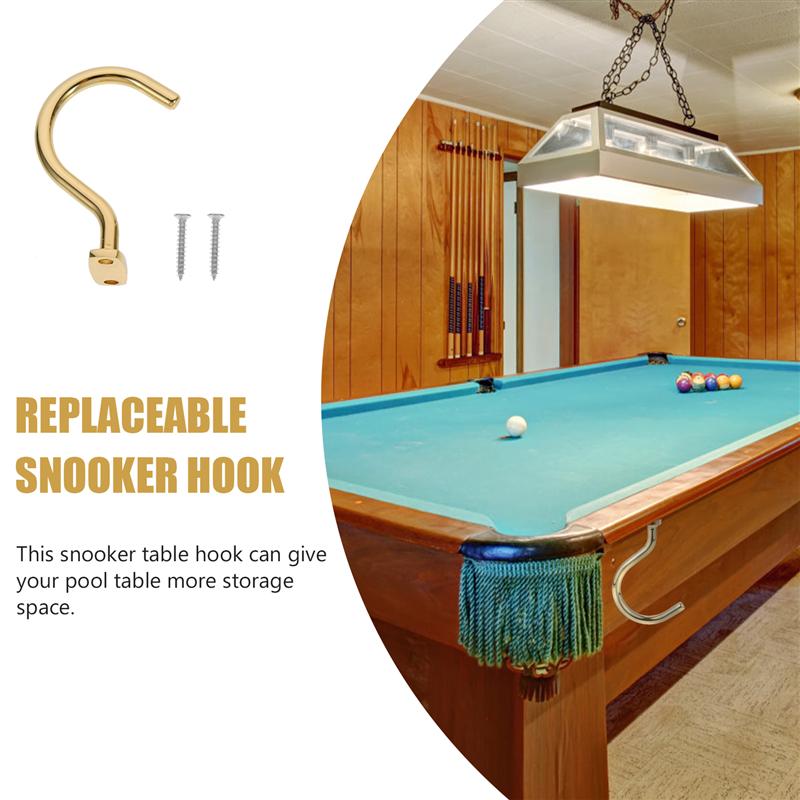 1 Set Van Vervangbare Snooker Haak Slijtvaste Cue Haak Handige Zwembad Haak