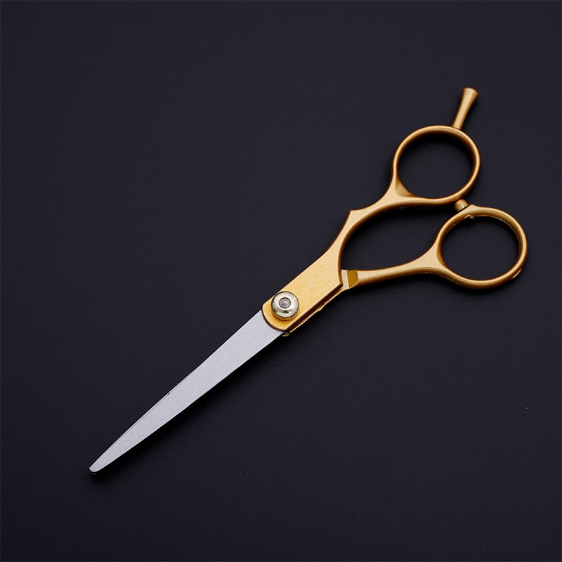 6.0 tommer 4cr hårsaks frisørsaks hårklipping saks frisørsaks salong hårsaks hårklipp: Gullskjæring