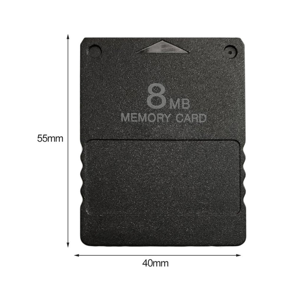 Carte mémoire d'extension, 8 mo/64 mo/128 mo, pour Sony Playstation 2, noir, 8M/128M,