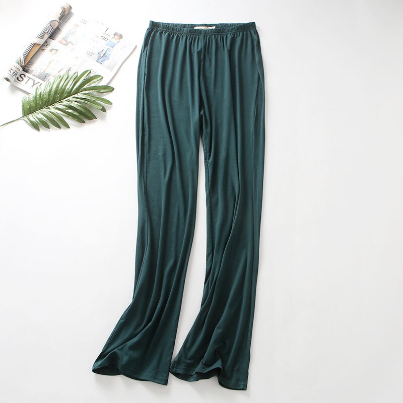 Large Size Modal Cotton Women's Home Pant Spring Autumn Female Sleepwear Pijama Trousers Pantalones De Mujer