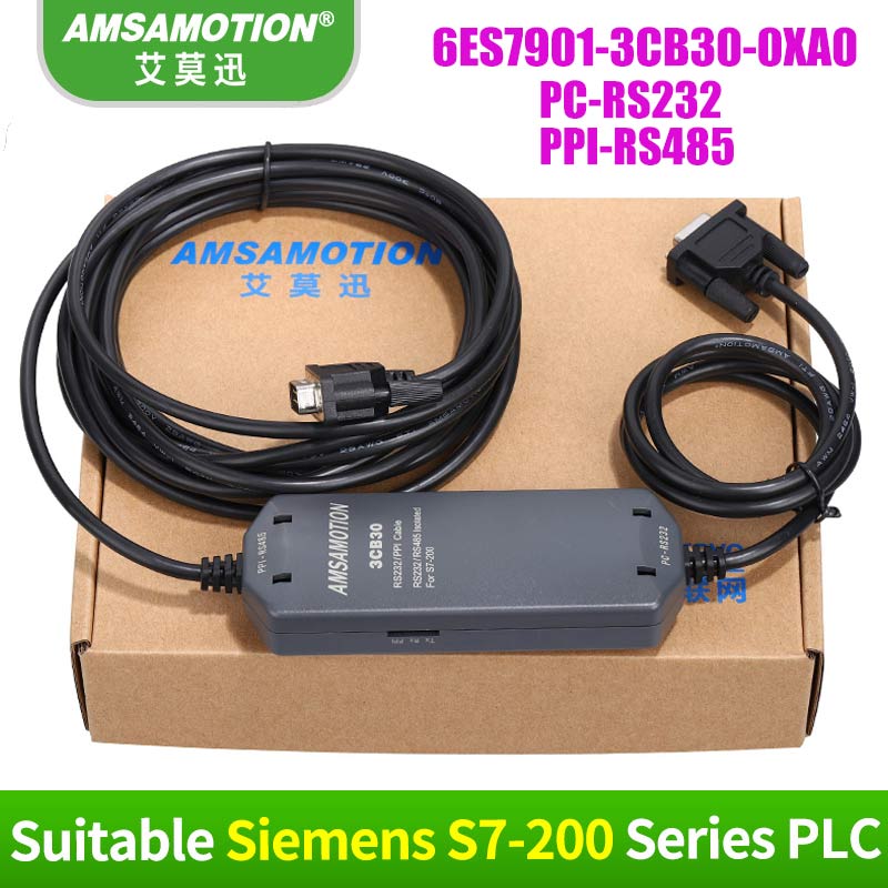 RS232 PPI Kabel PC-RS232 PPI-RS485 Geïsoleerd Voor S7-200 Plc-programmering Kabel 6ES7901-3CB30-0XA0 Ondersteuning WIN7/XP: PC-PPI Economic Type
