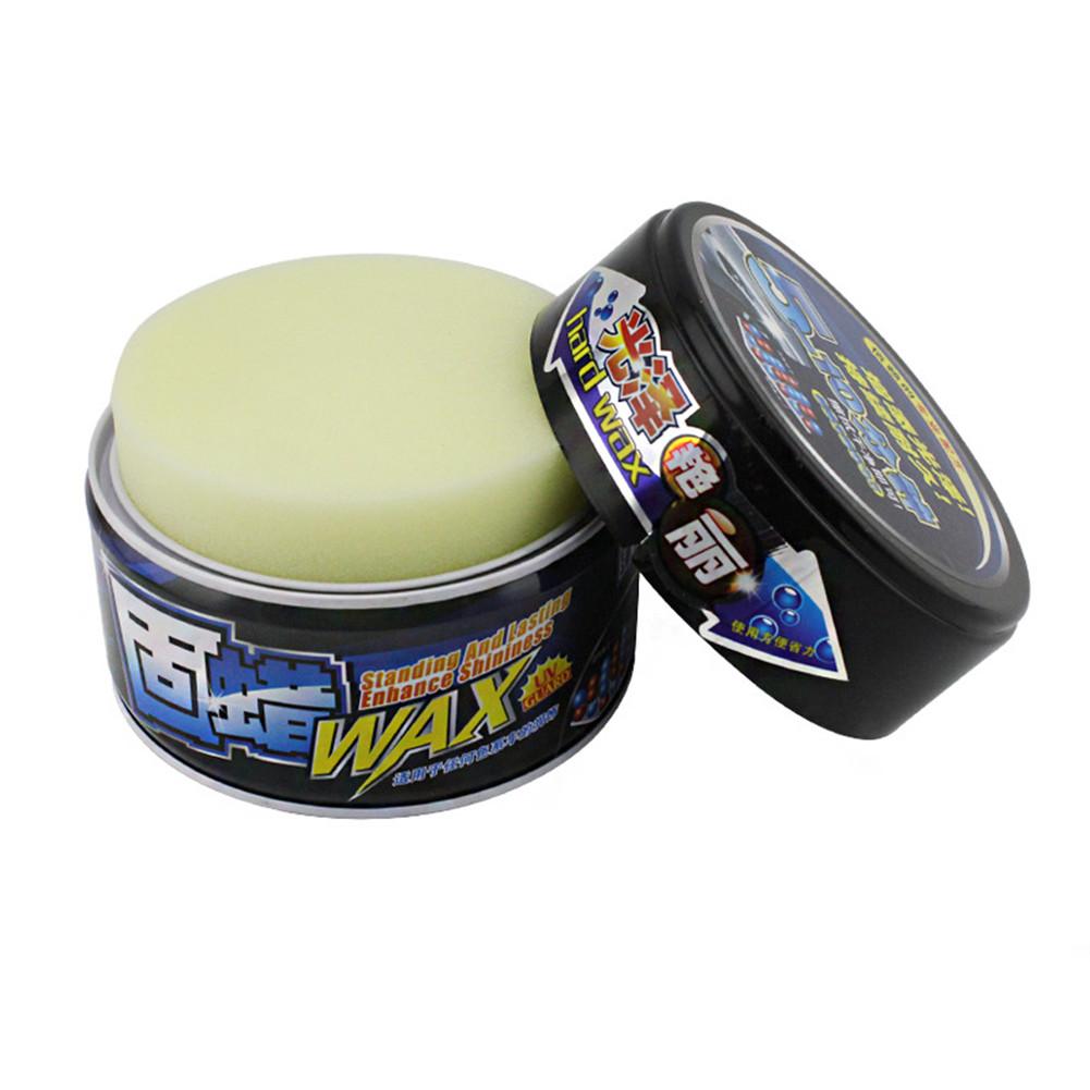 Pintura de cera impermeable pulida, esponja para eliminar arañazos, vidrio, estilo de reparación, para coche negro, 300g: 02