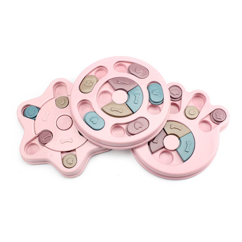 Dog Puzzle Toys Pet Dog Training Games Feeder For Small Medium Dog Puppy Increase IQ Interactive Slow Dispensing Feeding