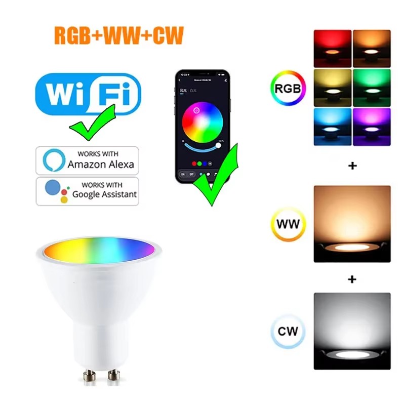 Indoor Vloer Spots Licht voor Potplanten/afbeeldingen Verlichting Kamer Hoek Ambient Versieren Spot Verlichtingsarmaturen 5W Gu10 Lamp: Blauw / Black