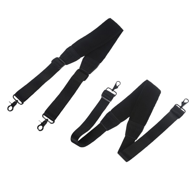 Universal Replacement Shoulder Strap with Hooks for Laptop Bag Briefcase Messenger Crossbody Bag Camera