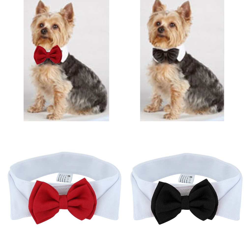 1PC Pet Puppy Honden Verstelbare Vlinderdas Kraag Stropdas Strik Bowtie Bruiloft Decoratie Accessoires Nieuw