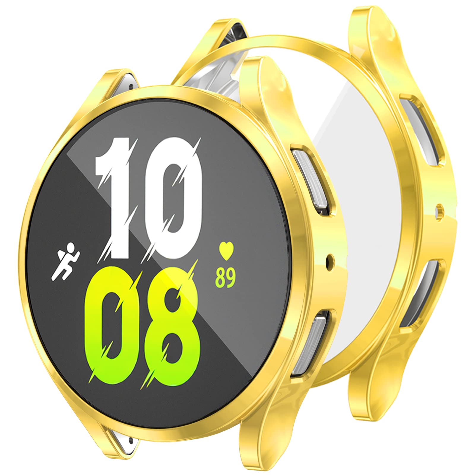 Coque pour Samsung Galaxy Watch 4/5 44mm 40mm classique 46mm 42mm protecteur d'écran TPU couverture de pare-chocs complète pour montre 5 pro 45mm