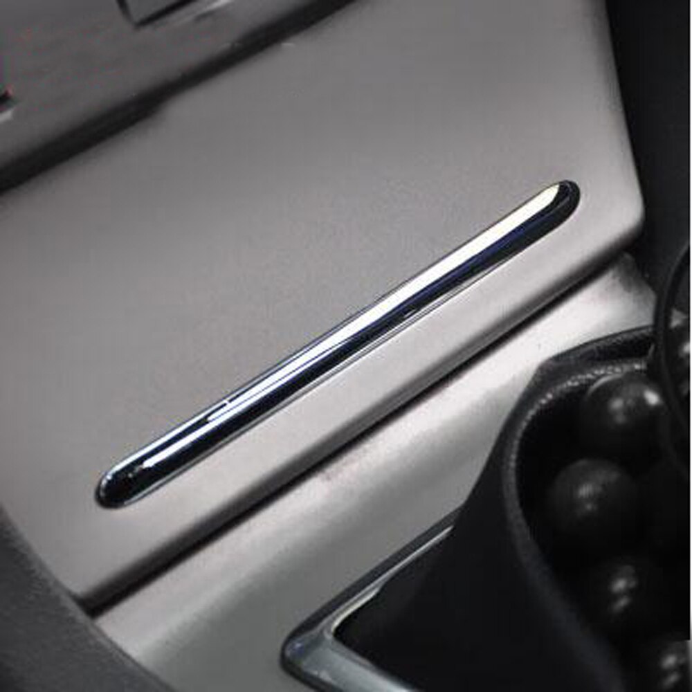 Auto Styling De asbak deksel lichtbalk ABS Chrome trim Voor Ford Focus 2 MK2 Auto Accessoires