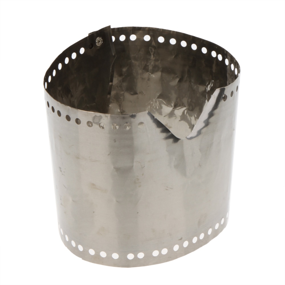 15/19Cm Gasfornuis Titanium Wind Shield Screen Ultralight Ultradunne Outdoor Camping Stove Wind Shield Screen winddicht Plaat