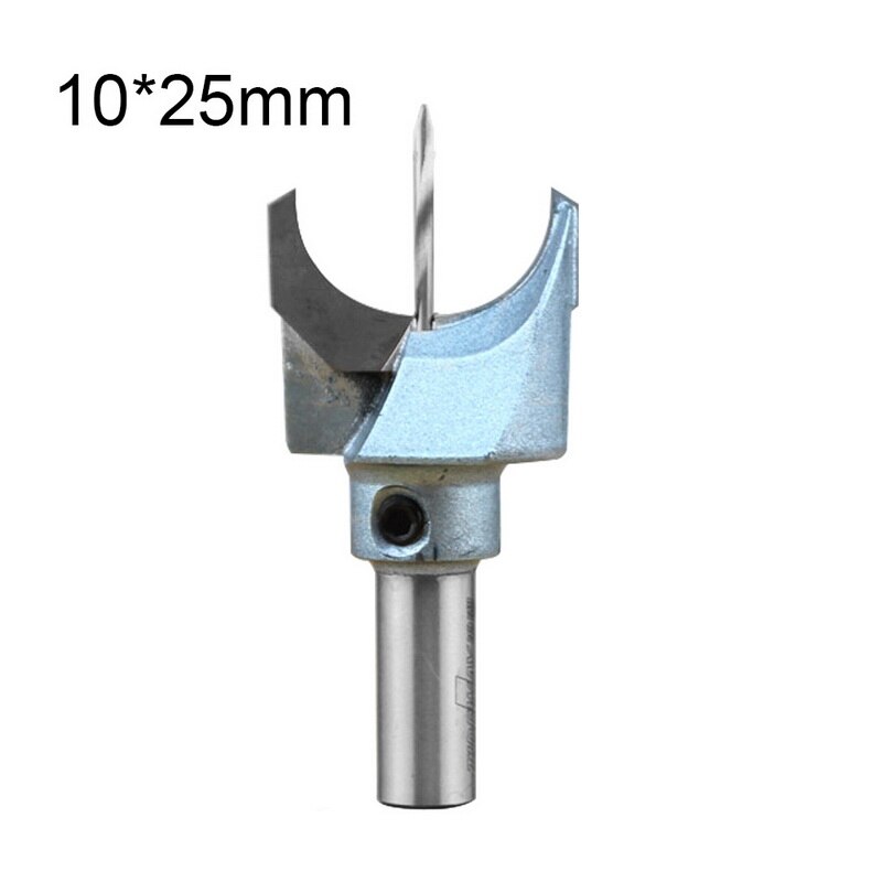 6mm-25mm Milling Cutter Router Bit Buddha Beads Ball Knife Woodworking Tools 10mm Wooden Beads Drill: 10mm x 25mm